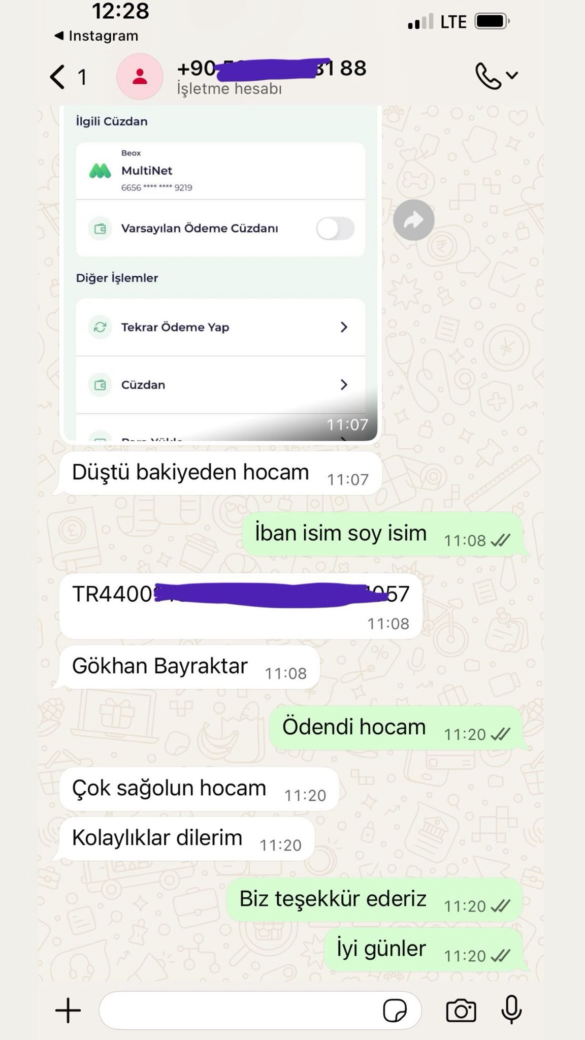 Müşteri referansı - Başarılı transfer